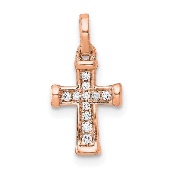 Diamond Latin Cross Pendant