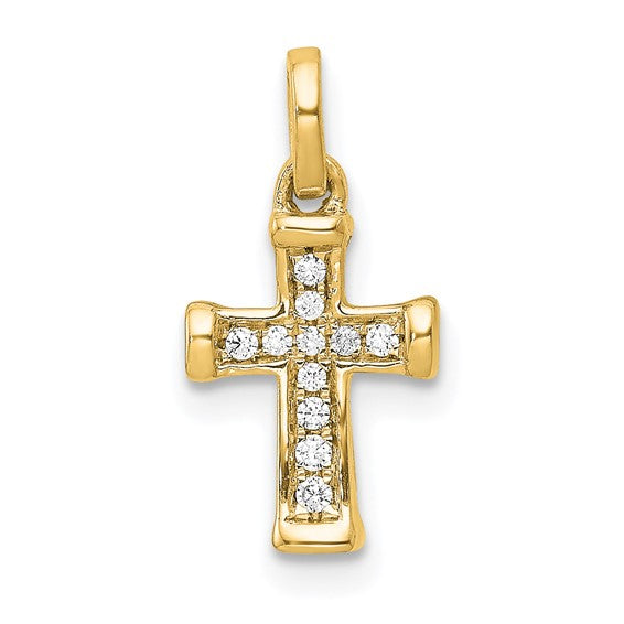 Diamond Latin Cross Pendant