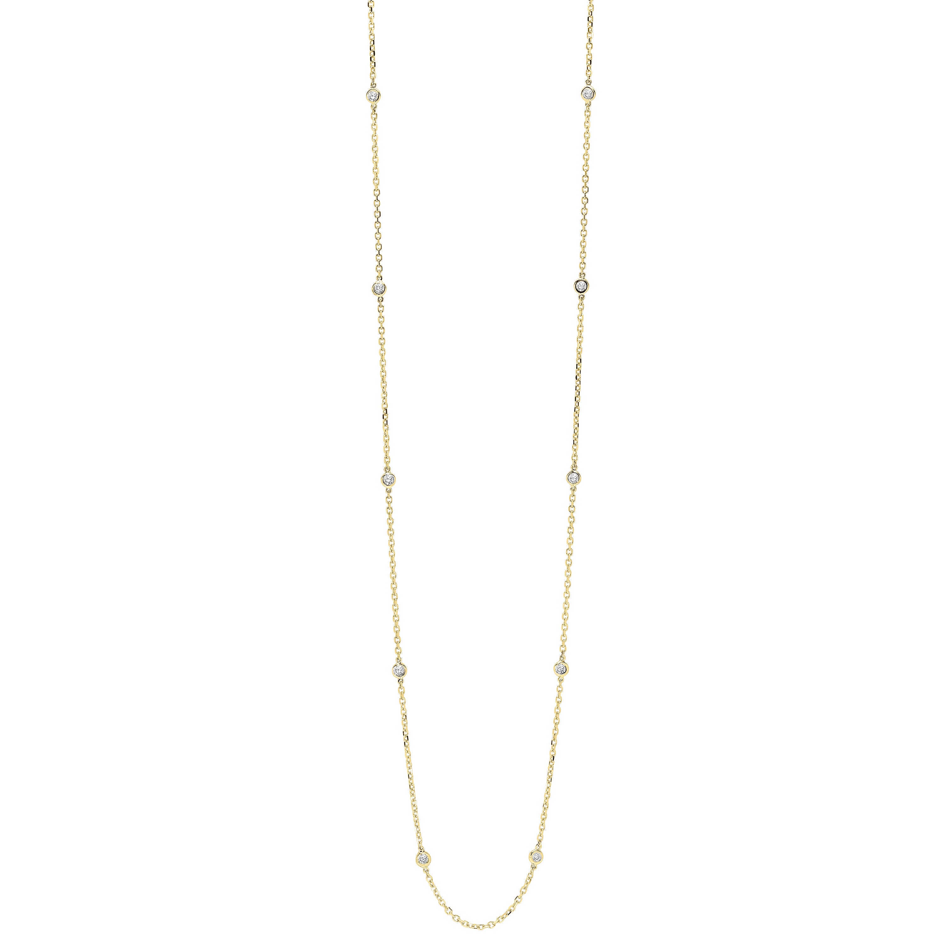 Diamond Station Necklace