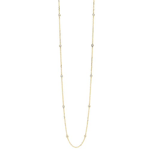 Diamond Station Necklace