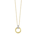 Pavé Diamond Circle Pendant