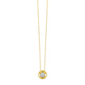 Classic Round Diamond Cluster Pendant
