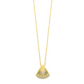 Diamond Crest Fan Pendant