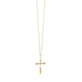 Flared-Edge Cross Pendant