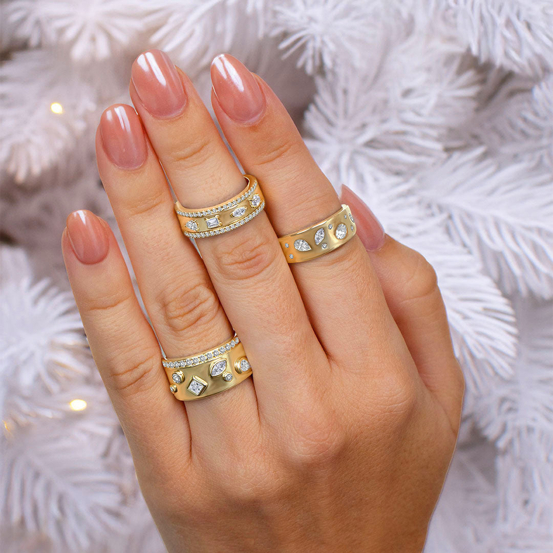 Liora Scatter Diamond Band