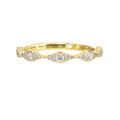 Delicate Marquise Diamond Stackable Ring