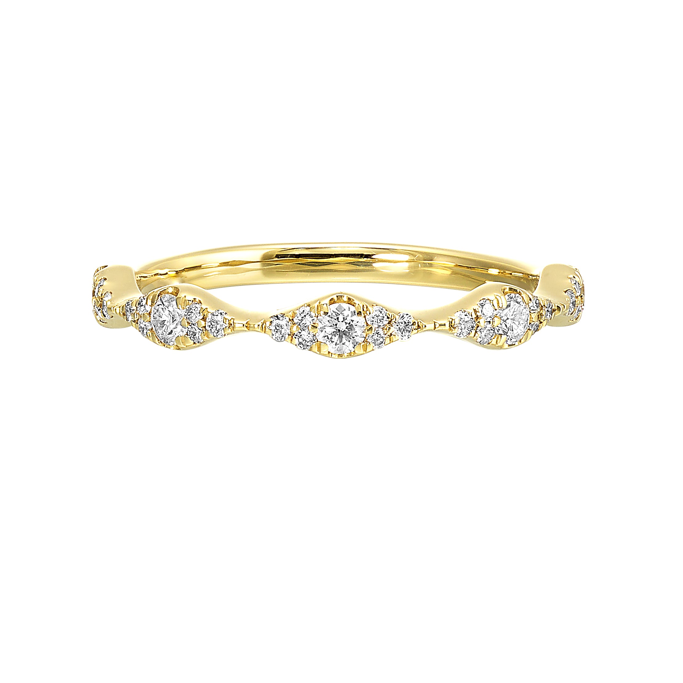 Delicate Marquise Diamond Stackable Ring