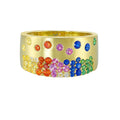 Multi-Colored Gemstone Confetti Ring