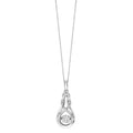 Double Loop Twist Pendant