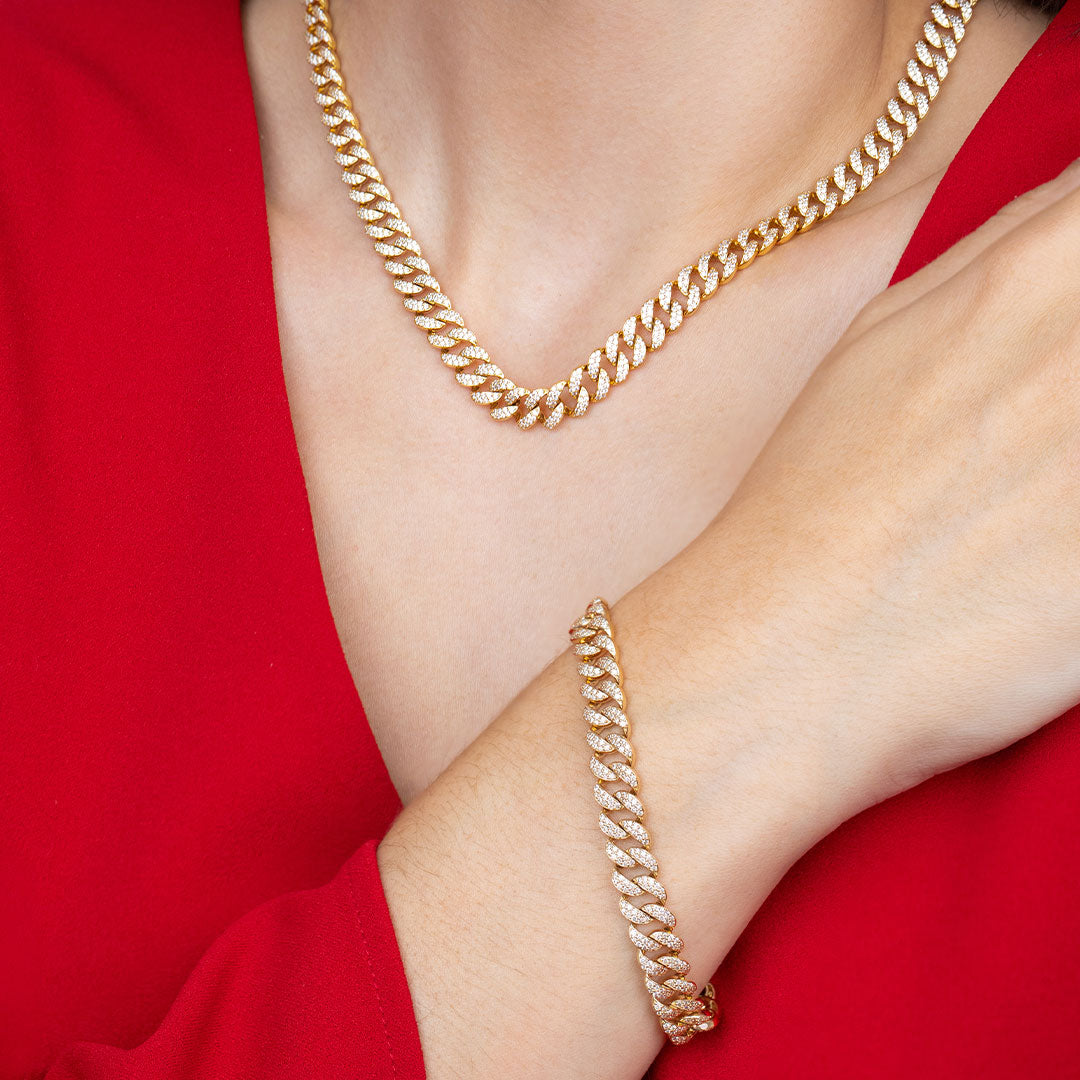 Cuban Diamond Bracelet