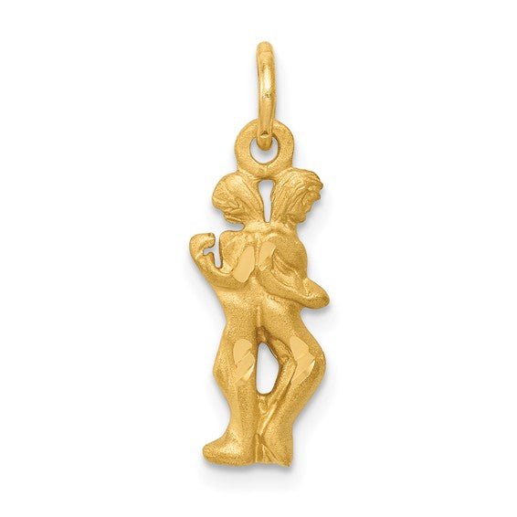 Diamond-Cut Zodiac Charm