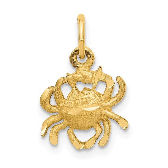 Diamond-Cut Zodiac Charm