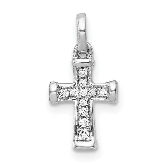Diamond Latin Cross Pendant