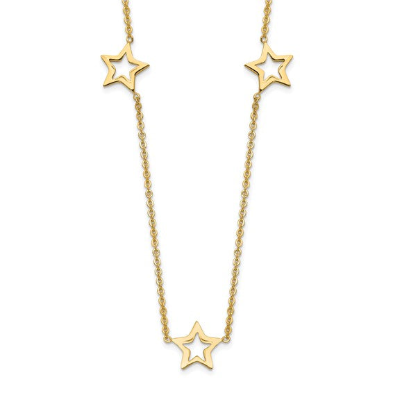 Stella Gold Star Necklace