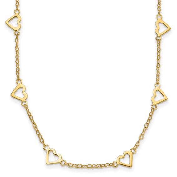 Hearts Entwined Necklace