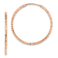 Diamond Cut Square Tube Endless Hoop