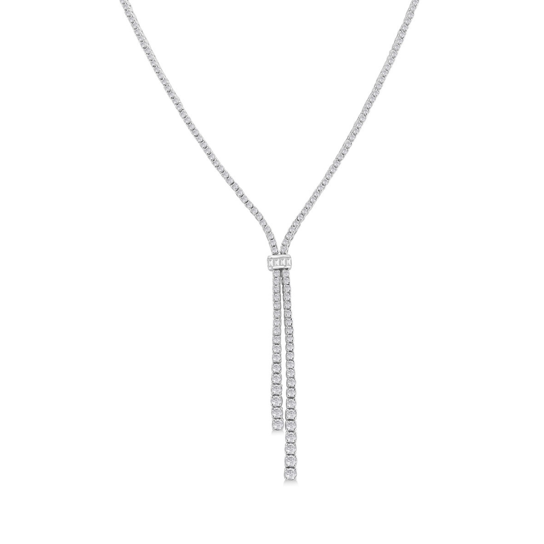 Split Lariat Necklace