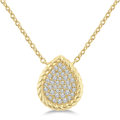 Seralyn Diamond Pear Pendant
