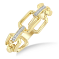 Octagon Link Ring
