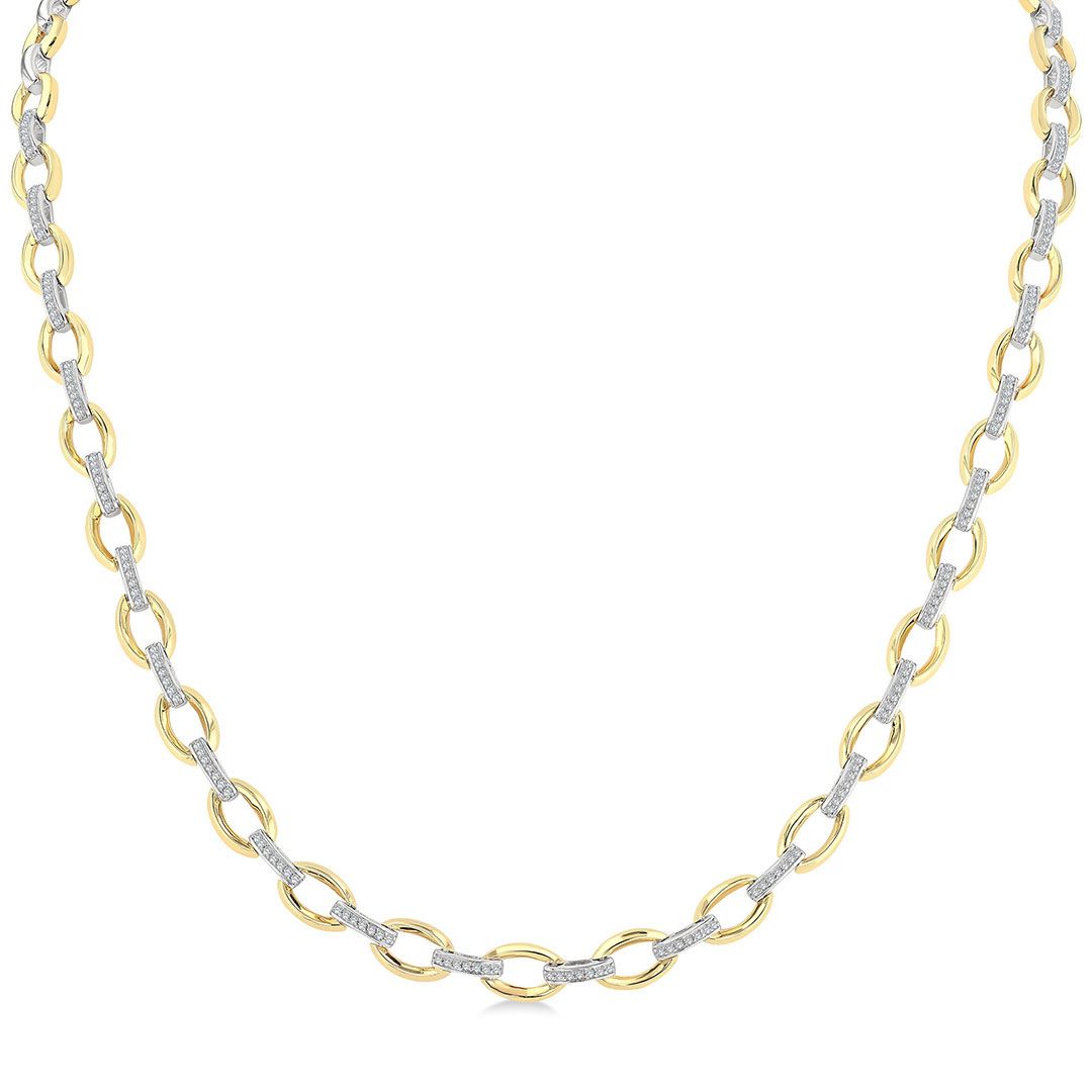 Oval Link Necklace