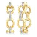 Oval Link Hoops