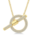 Celeste Loop Diamond Necklace