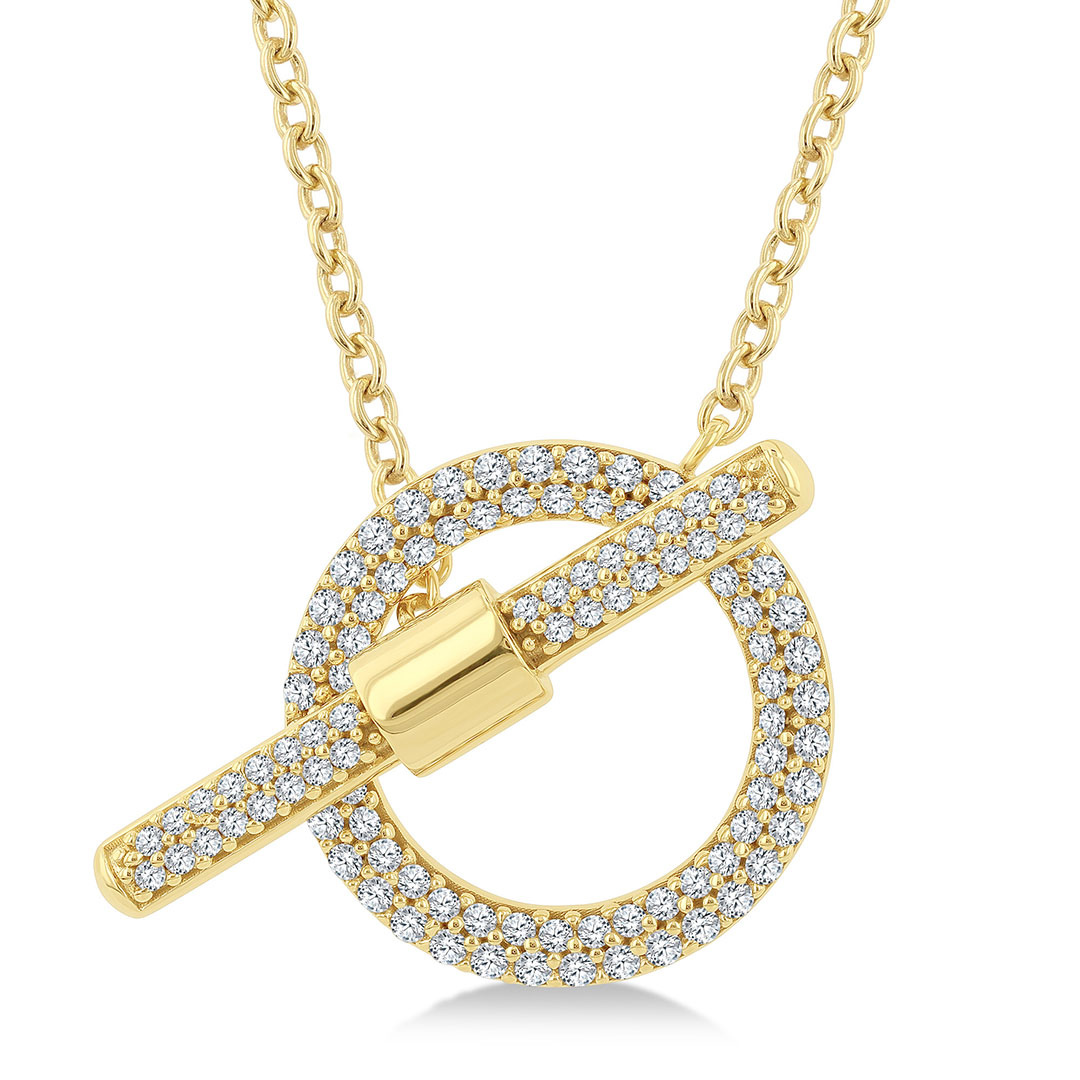 Celeste Loop Diamond Necklace