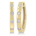 Coriselle Diamond Hoops