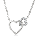 Interlocked Heart Petite Pendant