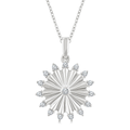 Circle Fluted Pendant