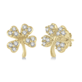 Four-Leaf Clover Petite Earrings