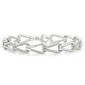 Diamond Bold Knot Link Bracelet