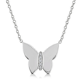 Butterfly Diamond Pendant