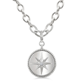 Compass medallion Diamond Pendant