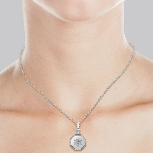Star medallion Diamond Pendant