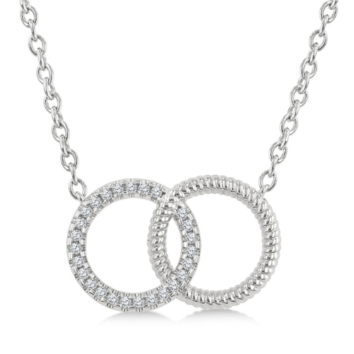 Entwined Circles Interlock Pendant