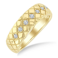 Diamond Quilted Band