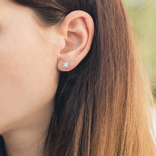 Classic Brilliance Stud Earrings