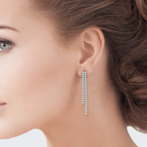 Illumé Tennis Earrings