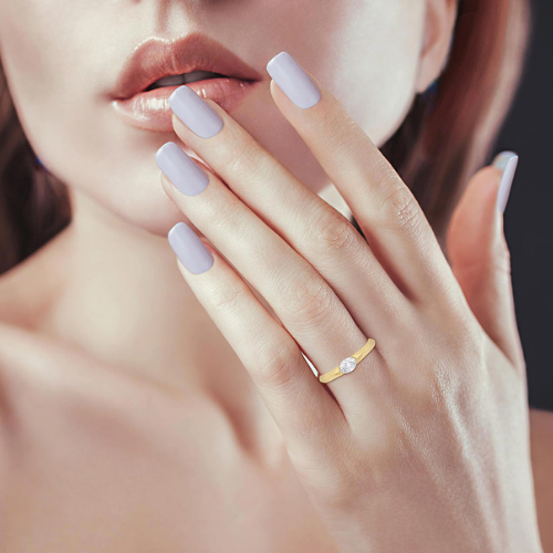 Oval Radiance Diamond Band